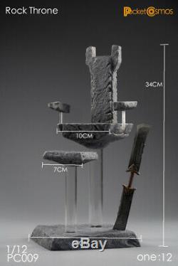 112 Scale PCTOYS PC009 The Rock Throne Figure Model Resin Stand Toy