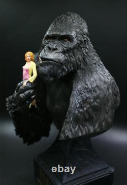 12 Film King Kong & Anne Skull Island Resin Bust Statue Model Figure Toys