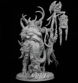 180mm Resin Figure Model Kit Fantasy Death Beast Demon Warrior Killer Unpainted