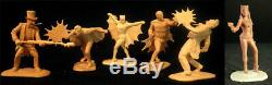 1966 Set of 6 Ideal Style Bat Figures Resin Model Kit 02BBL01