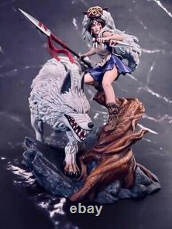 1/10 1/8 Princess Mononoke 3D Print Figure Model Kit Unpainted Unassembled Toy