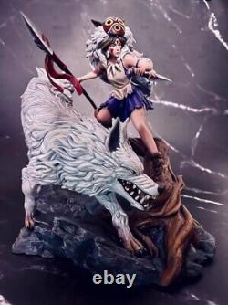 1/10 1/8 Princess Mononoke 3D Print Figure Model Kit Unpainted Unassembled Toy