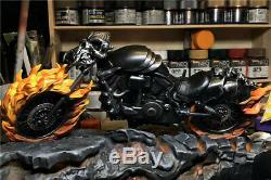 1/10 Ghost Rider Statue Resin Model Kits GK Collections Figure Gifts Painted New