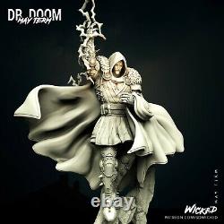 1/12, 1/10, 1/8 or 1/6 Scale Wicked Designs Dr. Doom Resin Figure Kit