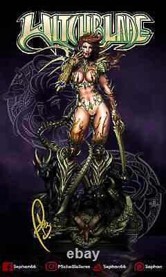 1/12, 1/10th or 1/8th Scale Witchblade Sara Pezzini V2 Resin Figure Kit