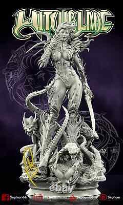1/12, 1/10th or 1/8th Scale Witchblade Sara Pezzini V2 Resin Figure Kit