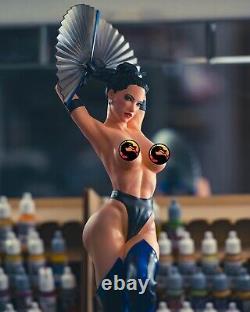 1/12th, 1/10th, 1/8th or 1/6th Scale Abe3D's MK Kitana Resin Figure Kit