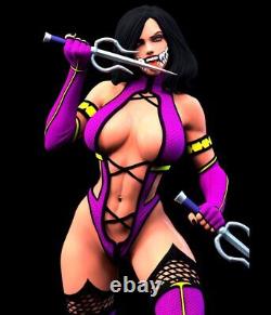 1/12th, 1/10th, 1/8th or 1/6th Scale BrunoArt3D Mileena Resin Figure Kit