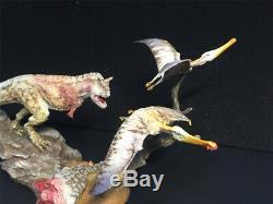 1/35 Carnotaurus Pterosaur Scene Statue Dinosaur Figure Animal Toy Collector GK