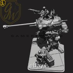 1/35 Chariot tank Armored Robot Set Unpainted Unassembled Resin Figure Model Kit