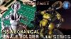 1 35 Scale Mechanical Female Soldier Figure Model Build U0026 Paint Full Series