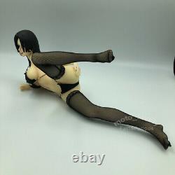 1/4 Scale Anime One Piece Boa Hancock Lying Posture Figure Sexy GK Model 4.7