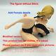 1/6 Anime Dragon Ball Z Android 18 Figure Lying Posture Sexy Model Gk Customized