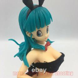 1/6 Anime Dragon Ball Z Bulma Bunny Girl Figure GK Model Sexy Gift Collection