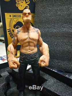 1/6 Hot Sale Popeye The Sailor Man Resin Statue Figure Toy TATTOO BODY Model