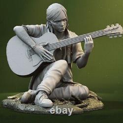 1/6 Resin Figure Model Kit Girl with Guitar Unpainted Unassembled Toy NEW Gift
