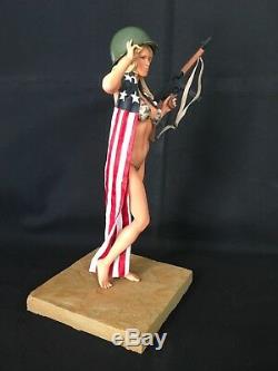 1/6 Resin Model Kit, Sexy action figure American Dream