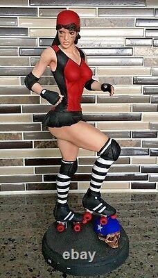 1/6 Resin Model Kit, Sexy action figure Roller Derby Girl