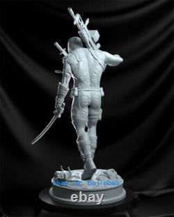 1/6 Scale Deadpool Resin Model Kits Unpainted 3D Printing Anime Collection