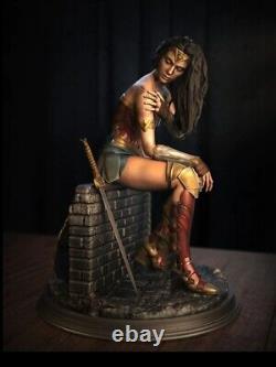 1/6 Scale Super Hero Women Resin Figure Model Kit Unpainted Statue 3D Painting