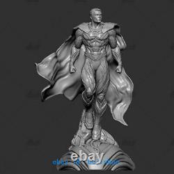 1/6 Scale Superman Figure Resin Model Kits Unpainted 3D Printing Garage Kit