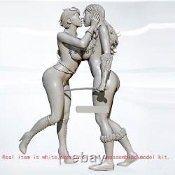1/6 Sexy Lesbian Girl Resin Figure Model Kit 3D Printing Unassembled Unpainted