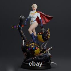 1/8 23cm Power Girl 3D Print Figure Model Kit Unpainted Unassembled Garage Kits