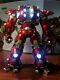 2019 Comicave 1/12 Iron Man Mk44 Hulkbuster Action Figure Alloy Led Model