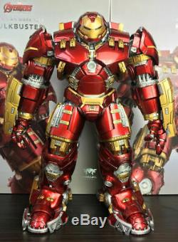 2019 Comicave 1/12 Iron Man MK44 Hulkbuster Action Figure Alloy Led Model