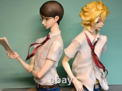 2pcs Anime Doukyusei Unpainted GK Model Resin Garage Kits Action Figures Statues