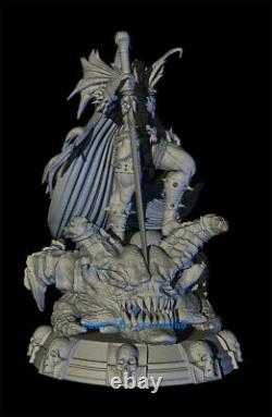 32cm H SPAWN Figure Resin Model Kits Unpainted 3D Printing Anime Collection