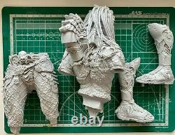 340mm Figure Model resin Warrior Rider Monster Kit gk Unpainted