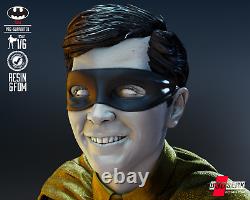 3D Resin Printed Robin Burt Ward Statue Model Kit Unpainted & Unassembled