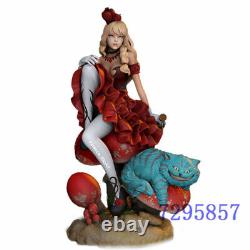 Alice in Wonderland 3D Printing Unpainted Figure Model GK Blank Kit New In Stock