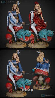 Alice in Wonderland 3D Printing Unpainted Figure Model GK Blank Kit New In Stock