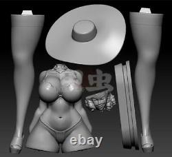 Anime Alcina-Dimitrescu-Sexy-Beauty Unpainted GK Model 3D Print Figure Resin Kit