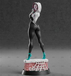 Anime Gwen Stacy Unpainted GK Models 3D Printed Figures Unassembled Resin Kits 3