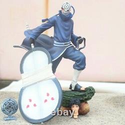 Anime Naruto Shippuden Statue Uchiha Madara Uchiha Obito PVC Action Figure Model