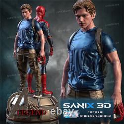 Anime Peter Parker 1/4 Figure Unpainted GK Model 3D Print Blank Resin Kits 55cmH