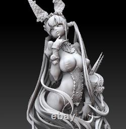 Anime Step-girl Alice Unpainted GK Model 3D Printed Figure Unassembled Resin Kit