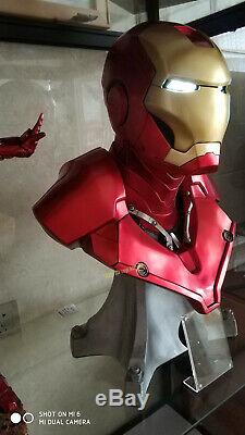 Avengers 11 Iron Man Bust Resin Statue Iron Man MK3 Model Figure In Stock Toys