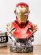 Avengers 4 Iron Man Mk46 Bust Statue Resin 1/2 Gk Figure Model Luminous Toy Gift