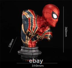 Avengers Spider-Man Figure Model Bust Resin Cosplay Statue Decoration Gift