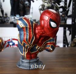 Avengers Spider-Man Figure Model Bust Resin Cosplay Statue Decoration Gift