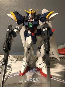 BANDAI PG XXXG-00W0 W-Gundam Zero Custom 1/60 Model Perfect Grade Built