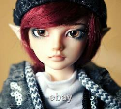 BJD Doll 1/4 Boy Elf Ear free eyes + face make up Resin Model Figures