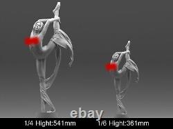 Ballet Venturi Figure Resin Model 3D printing Unpainted Unassembled GK Kit NSFW