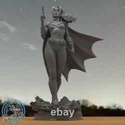 Bat Girl Bat Woman 14.5 Diorama Figure Custom Resin Model Kit DIY Paint