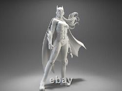 Bat Girl Sexy Woman 3D printing Model Kit Resin Figure Unpainted Unassembled GK