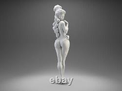 Beauty Belle Sexy Woman Unpainted Unassembled GK 3D printed Resin Model Kit NSFW